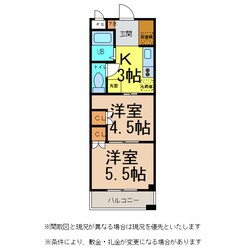 アビーロード西条の物件間取画像